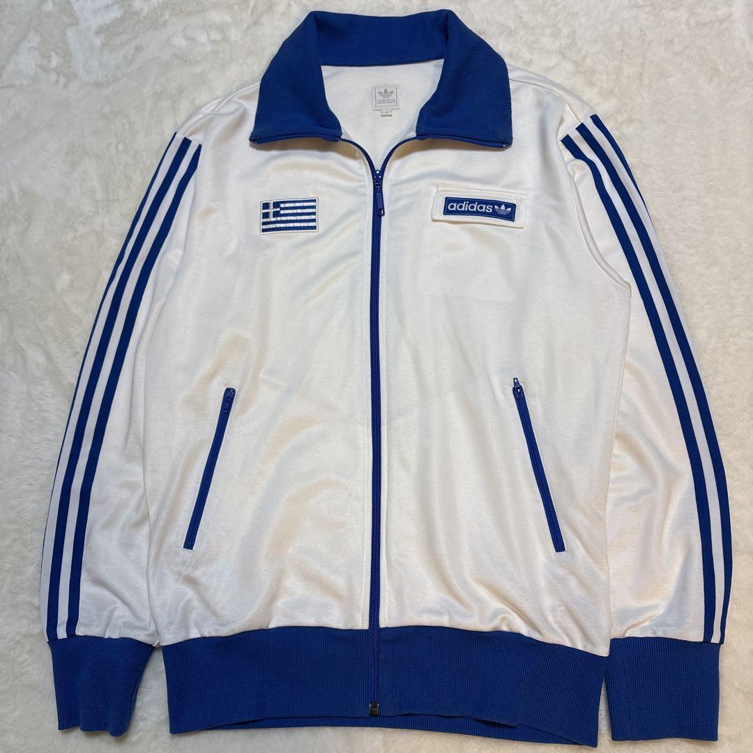 アディダス　adidas ギリシャ代表トラックジャケット　サイズM ジャージ