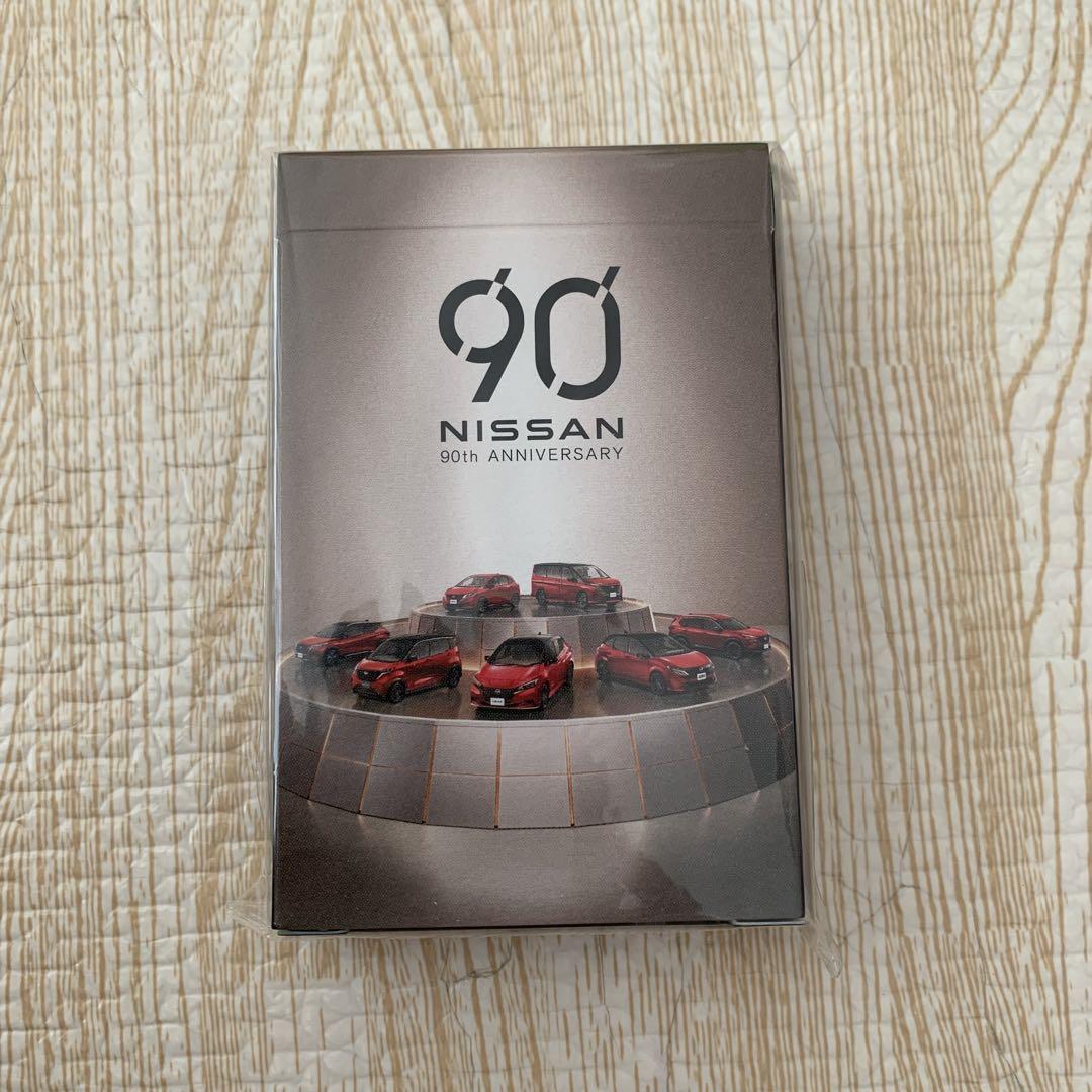日産90周年トランプ - メルカリ