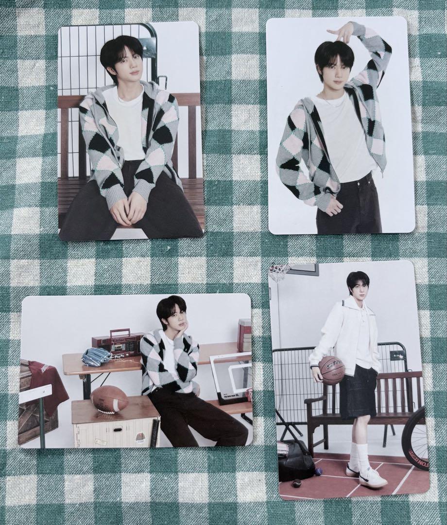 BTS JIN 日本限定ポップアップ ジントレカ4種セット - メルカリ