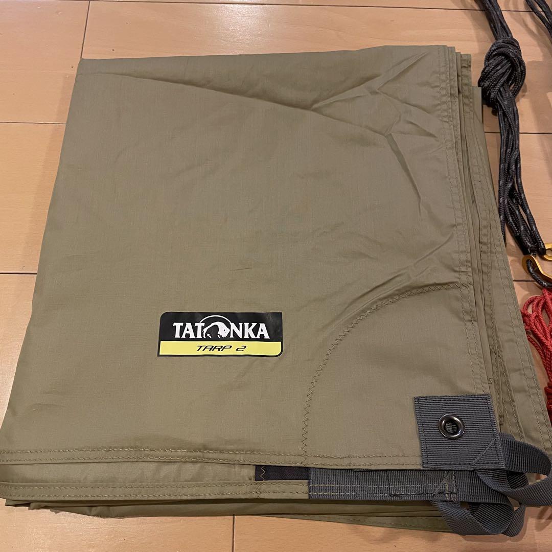 TATONKA タトンカ タープ 2TC 旧ロゴ コクーン