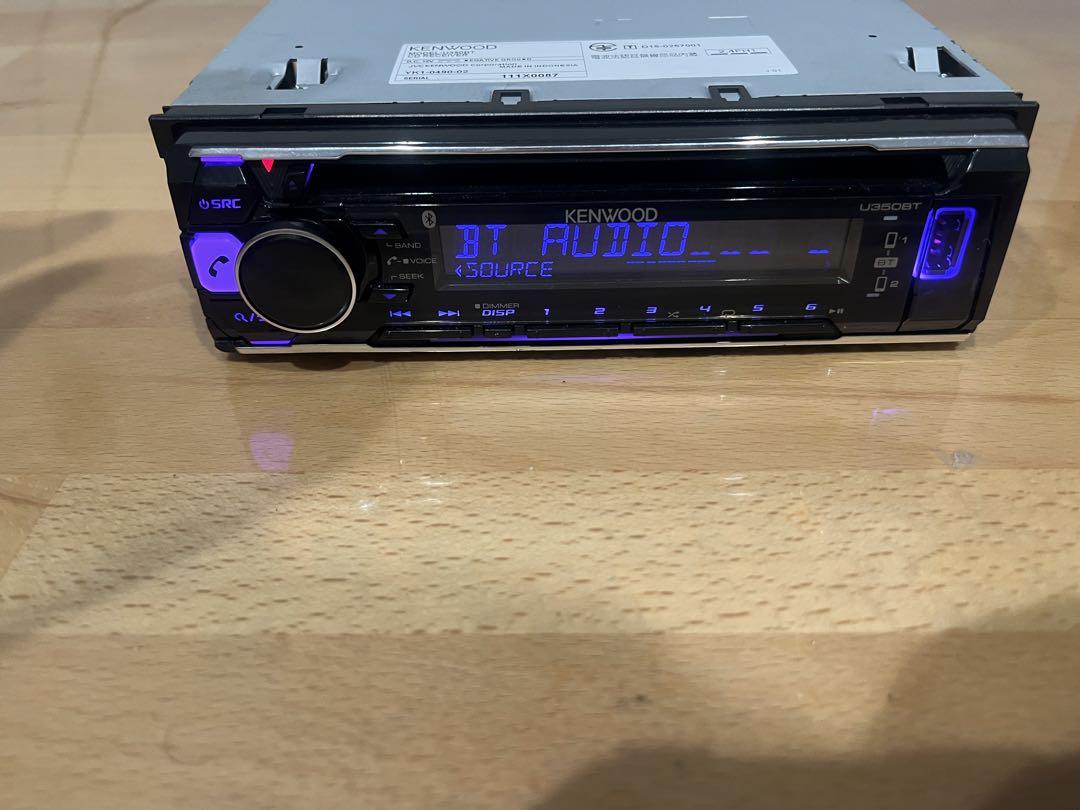 KENWOOD ケンウッド 1DINオーディオデッキ U381BT