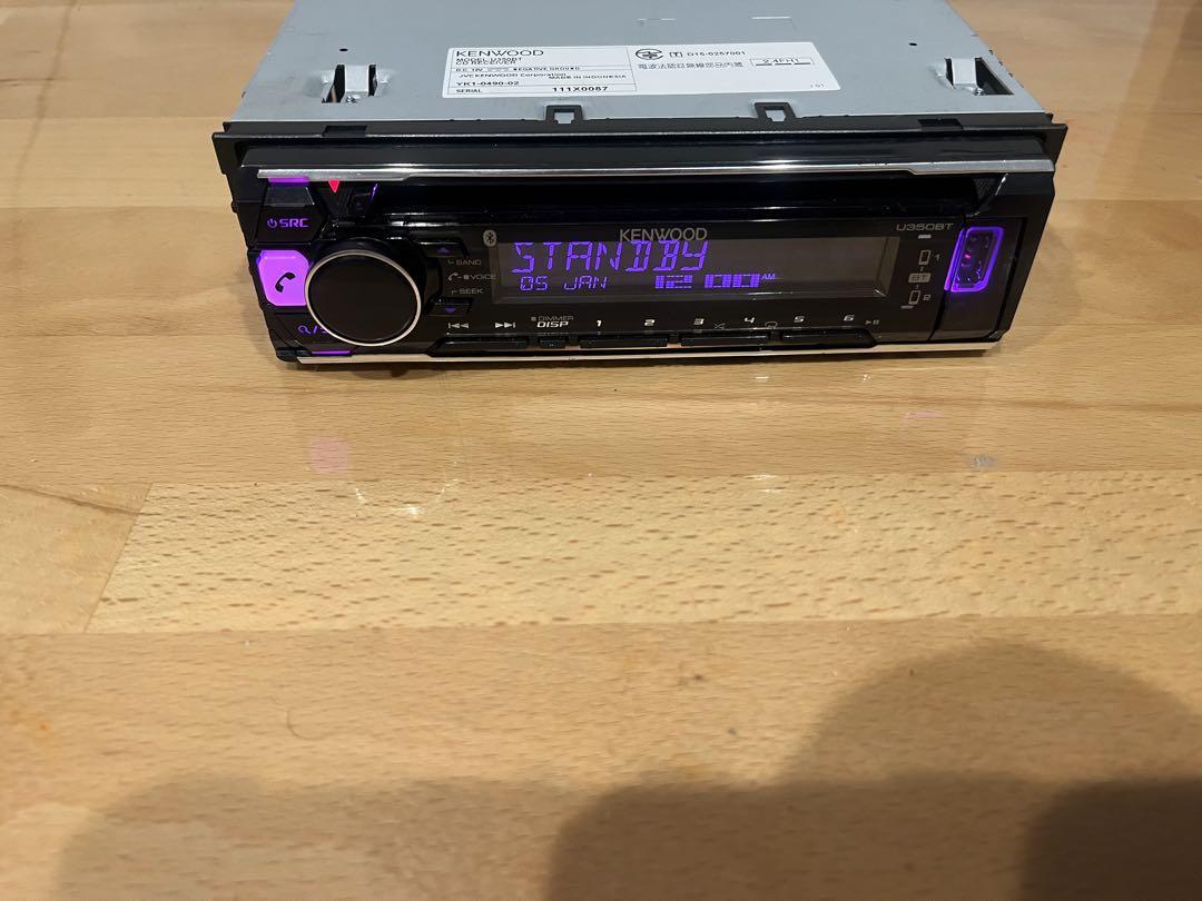 KENWOOD ケンウッド 1DINオーディオデッキ U381BT