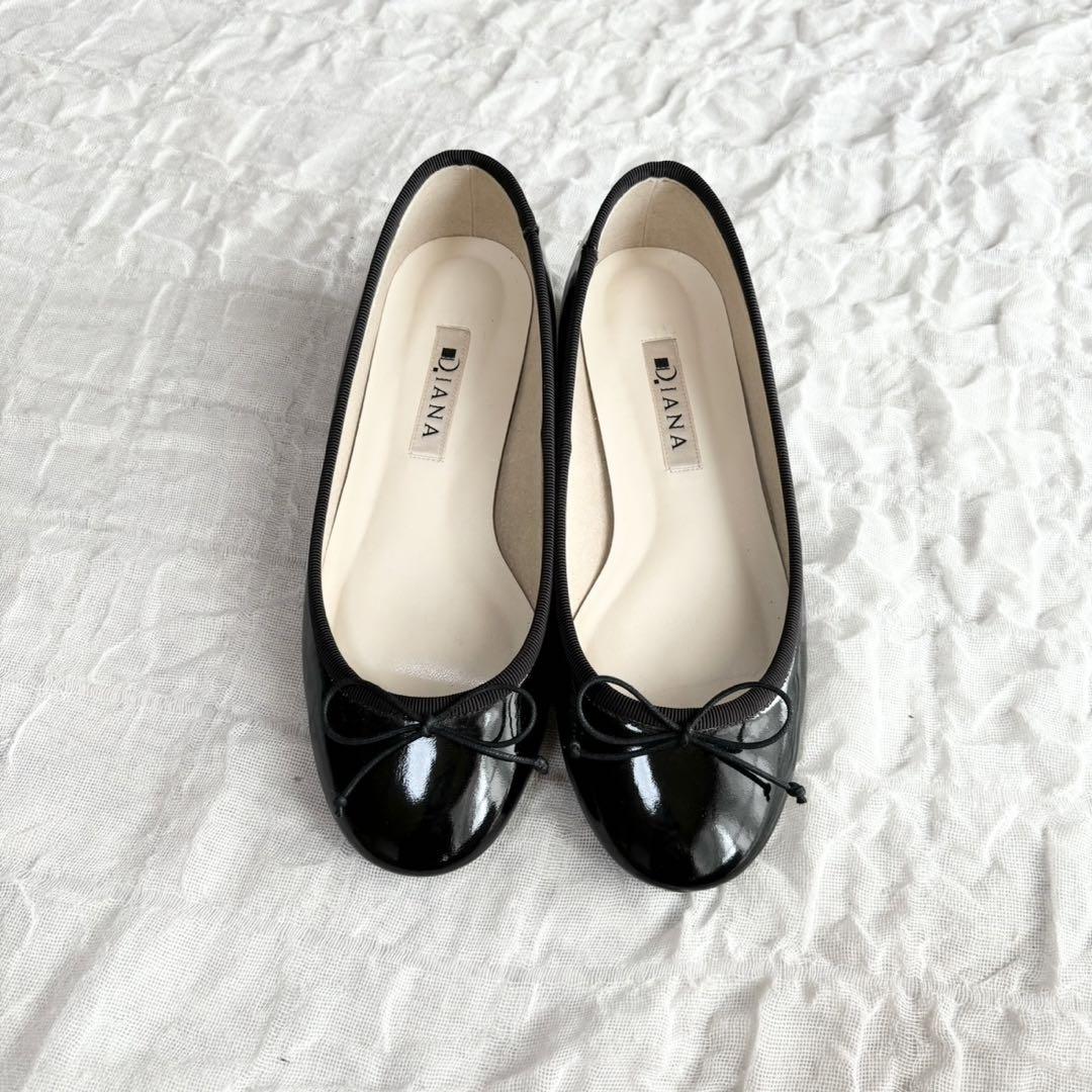 【1度着用のみ美品】
ダイアナ
リボン
ローヒール
フラットシューズ