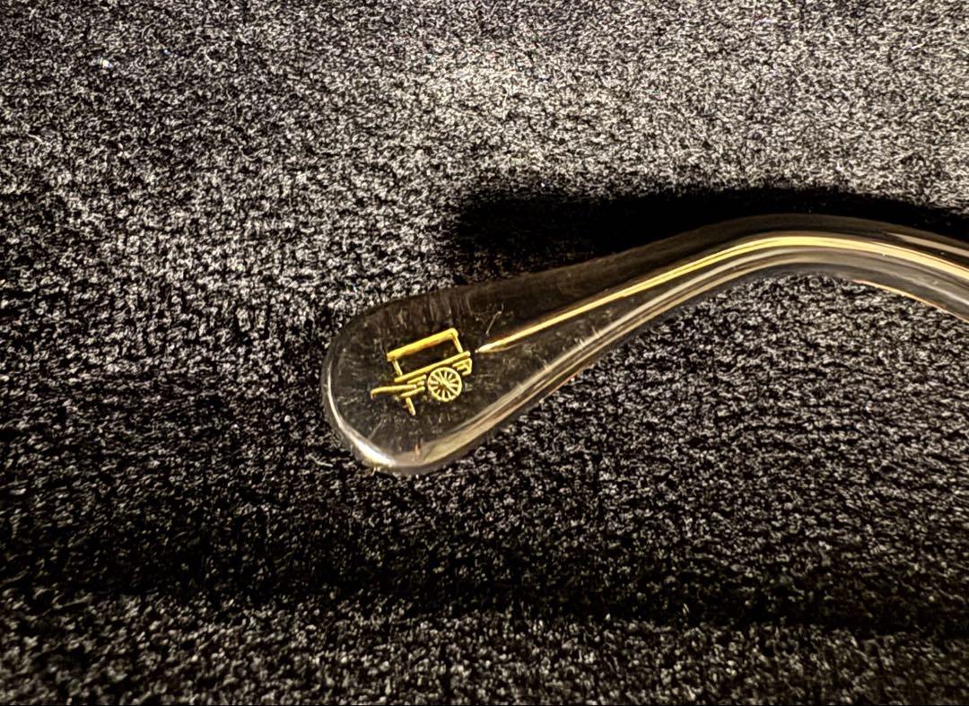 MOSCOT LEMTOSH 46 BROWN ASHカラー 純正ノーズパッド付