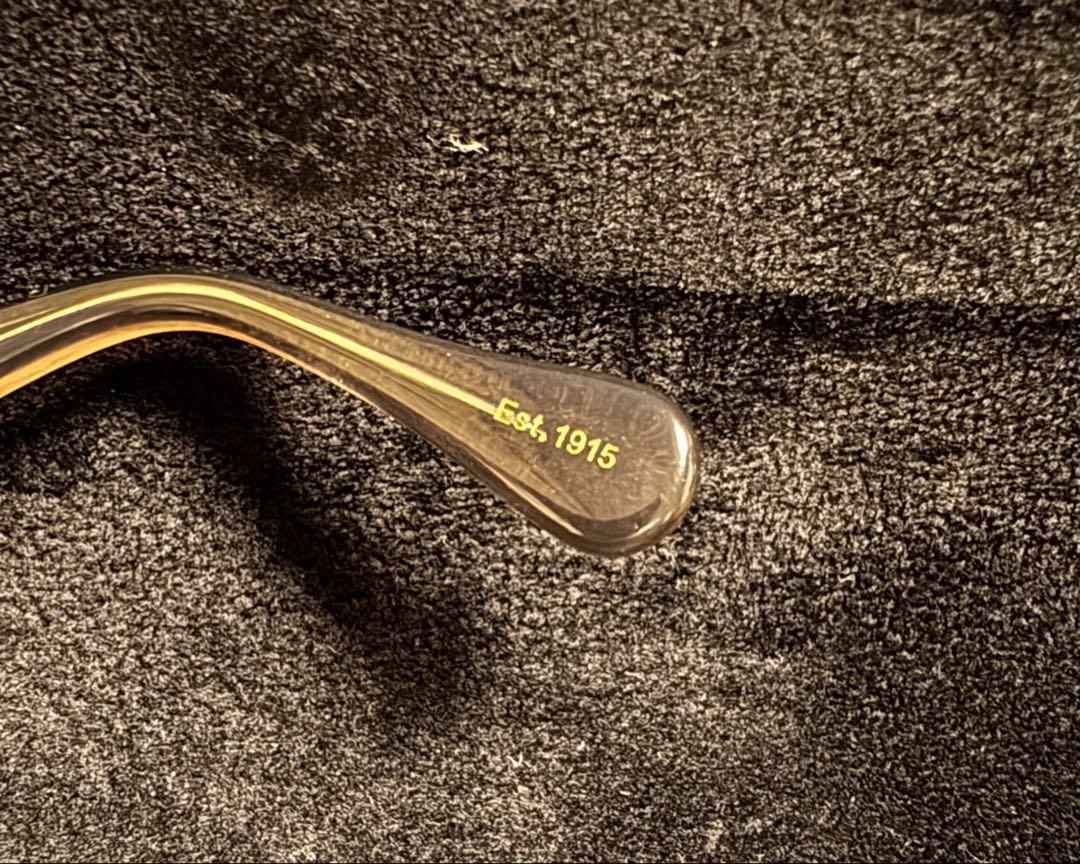 MOSCOT LEMTOSH 46 BROWN ASHカラー 純正ノーズパッド付