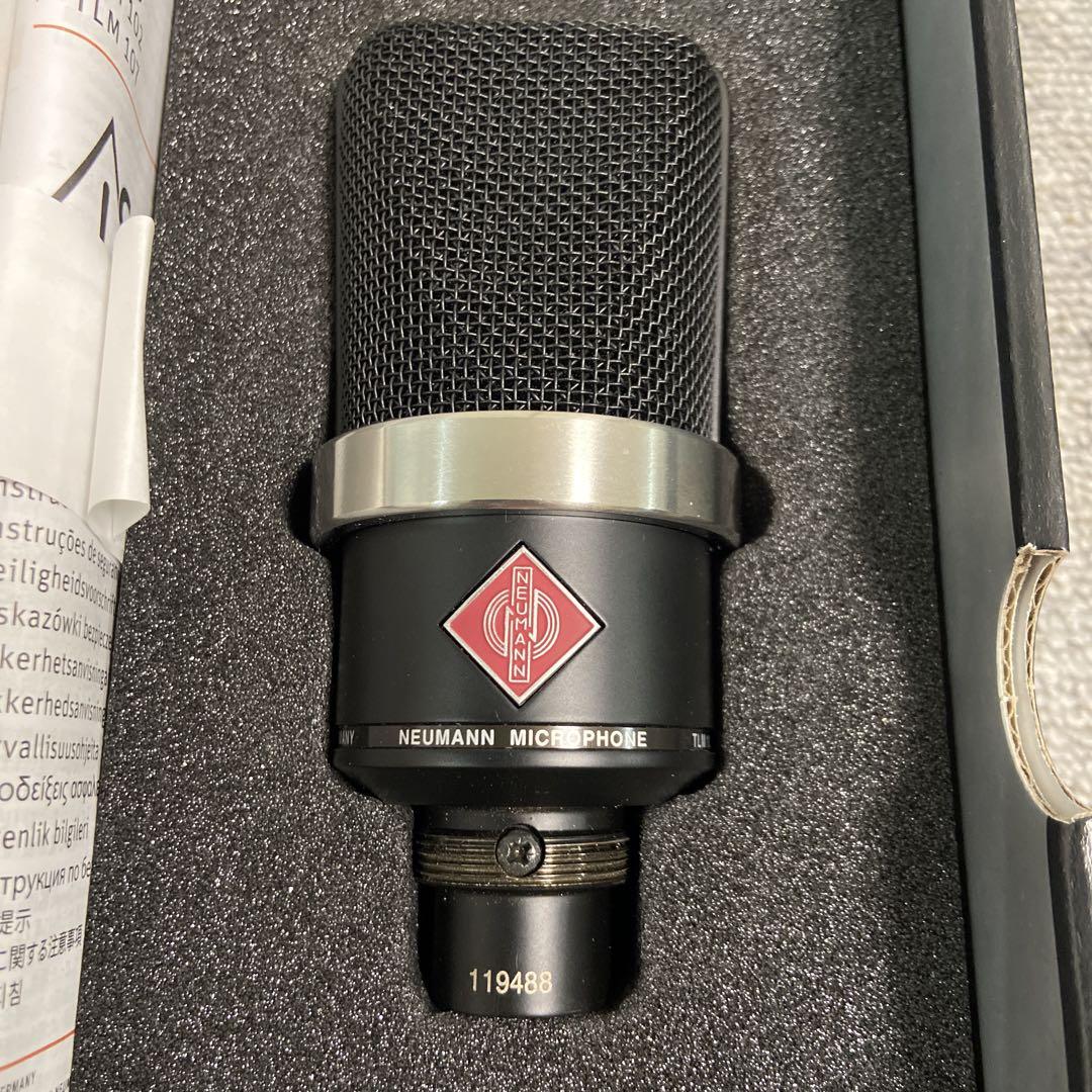 Neumann ノイマン TLM102 マイク EA4BK ショックマウント付
