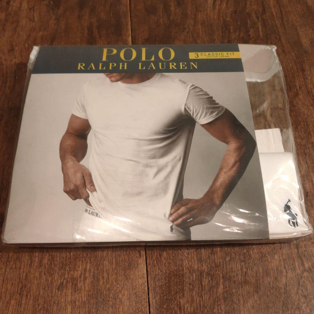 Polo Ralph Lauren ホワイト スリムフィットTシャツ