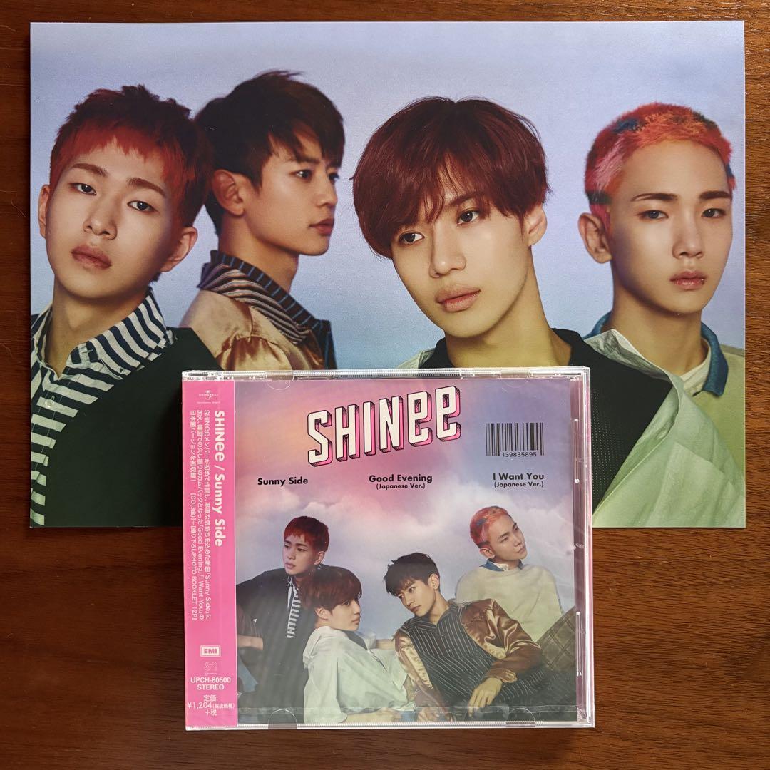 SHINee Sunny Side 未開封 通常盤 初回限定仕様 ポストカード付
