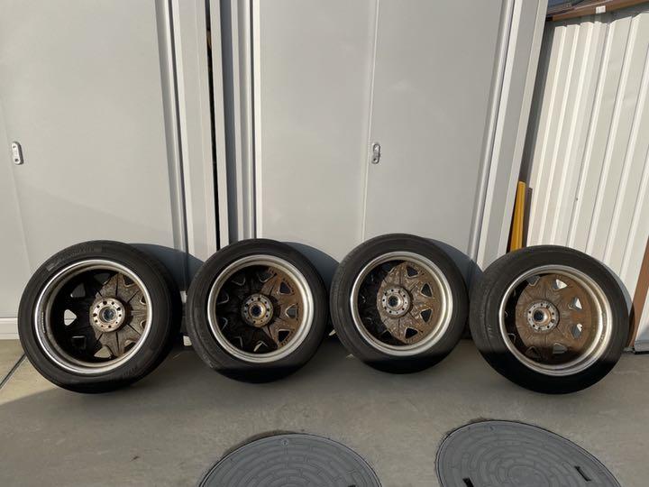 国産新作 18インチ 8J 225 50 WORK ワーク ホイール タイヤ セット CeAo7-m79513045511 格安特価