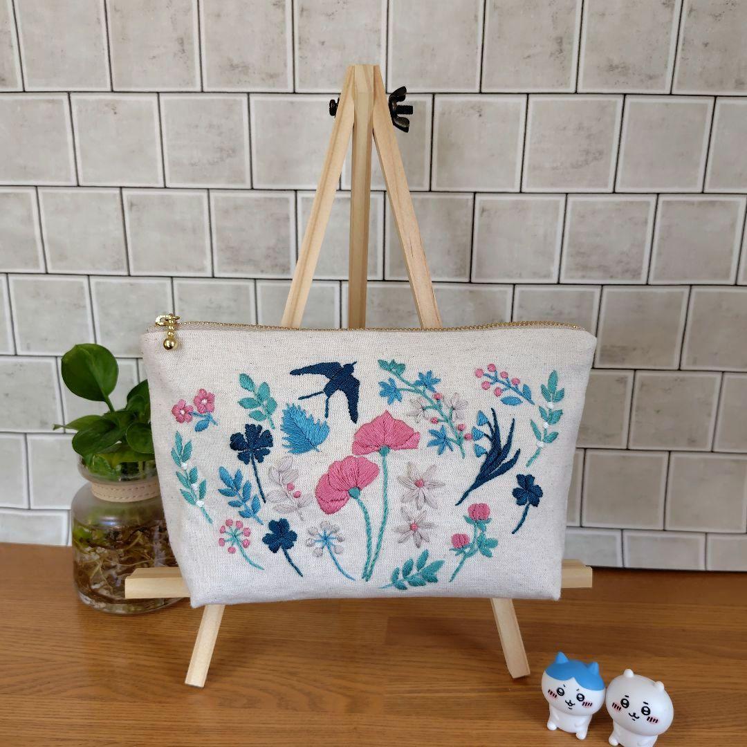 Needle and Thread】 ファスナーポーチ @ouchizakka さん納品