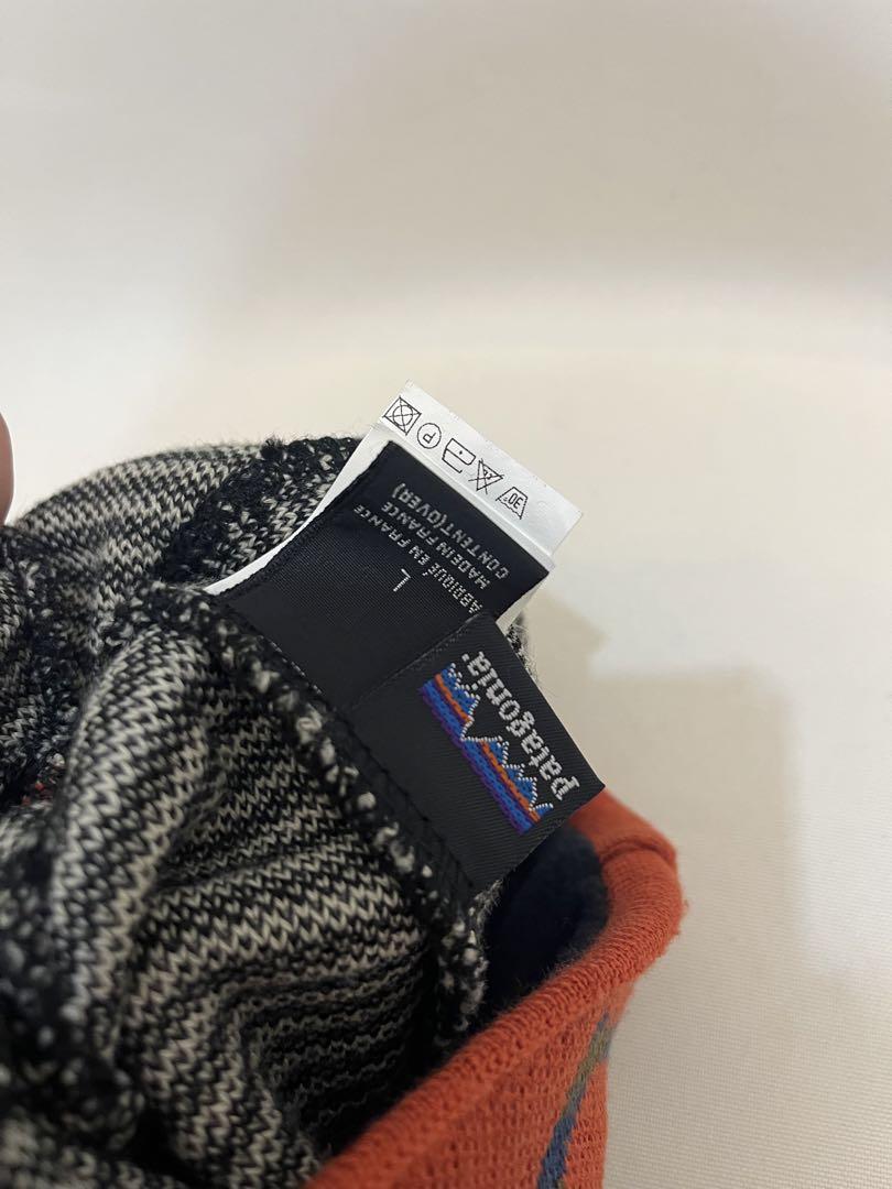 Patagonia vintage ストライプニット帽 Lサイズ