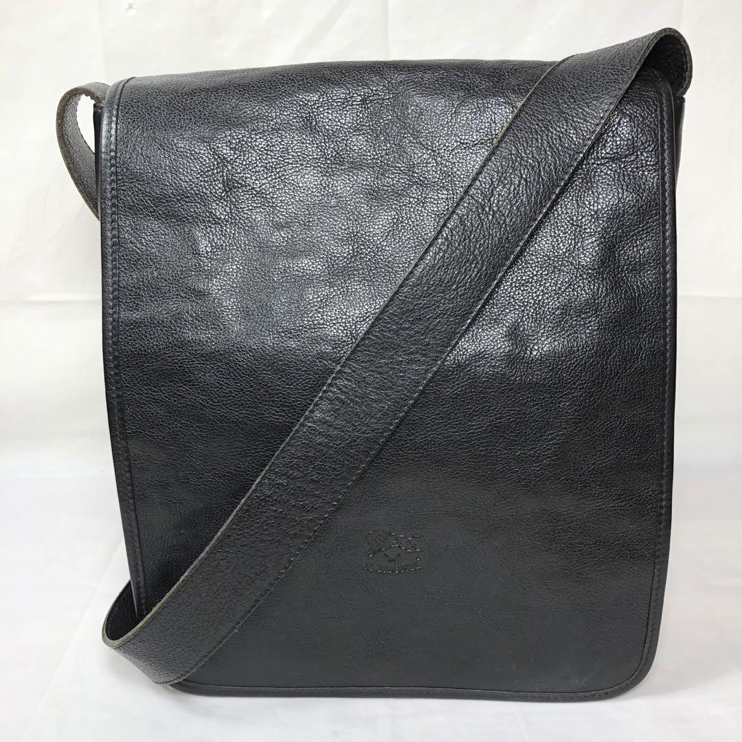 ILBISONTE ☆ 極美品 イルビゾンテ ショルダーバッグ レザー 希少