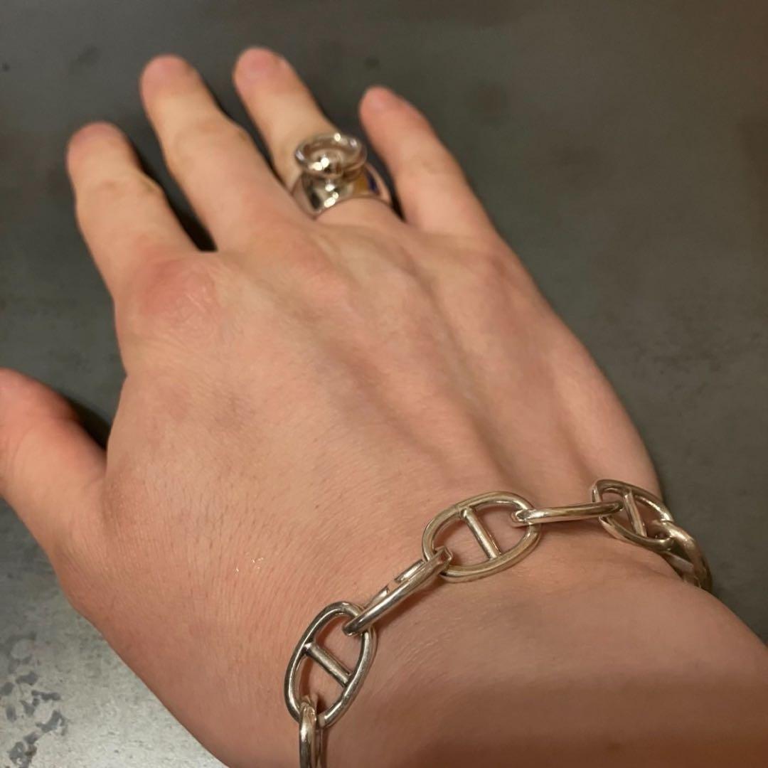 SILVER925 ANCHOR BRACELET/シルバー/ブレスレット