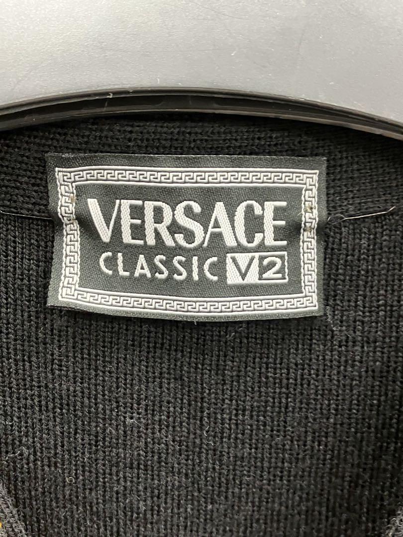 VERSACE CLASSIC V2 黒金模様 ベスト