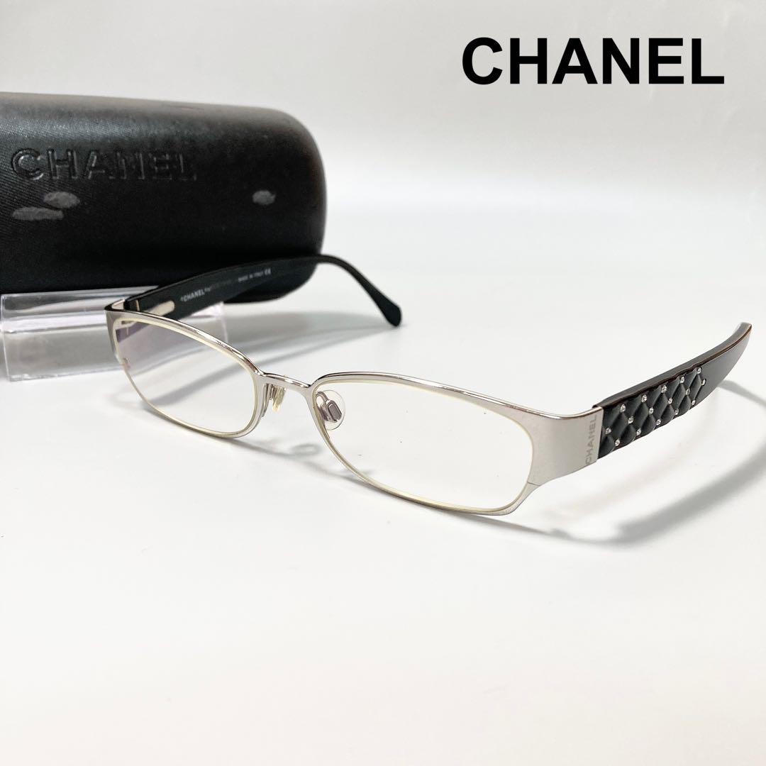 CHANEL シャネル 眼鏡 サングラス マトラッセ ラインストーン