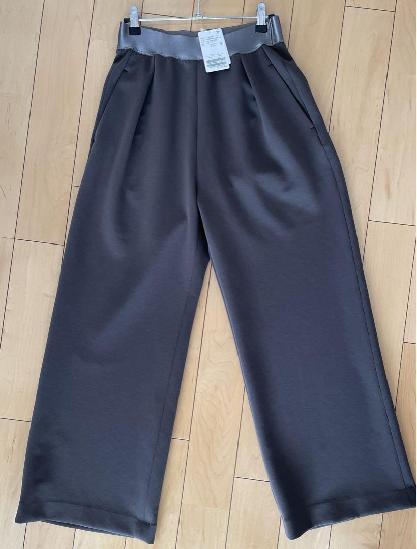 dumblefit クールネックプルオーバー×タックパンツ36 カーキ