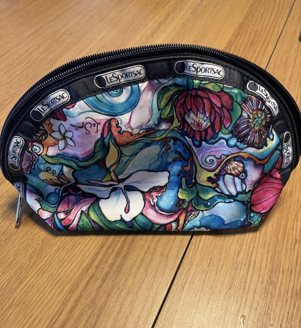 レスポートサック　コリーンウィルコックス　ポーチ　コラボ　小物入れ　ハワイ トロピカル柄がいっぱい！ レスポートサックのハワイ限定