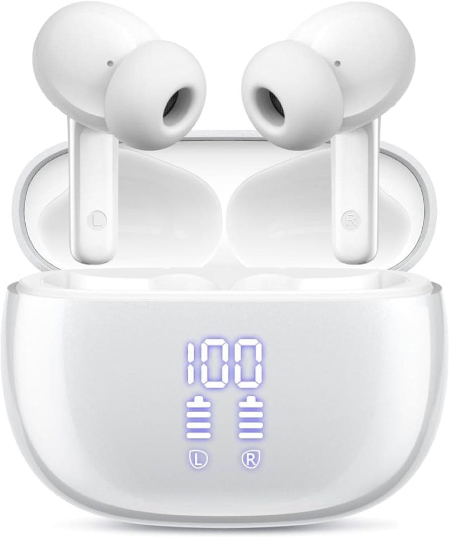 ワイヤレスイヤホン LEDディスプレイイヤホンBluetooth ワイヤレスイヤホン LEDディスプレイイヤホン Hi-Fi 最新Bluetooth5.0+EDR搭載 3Dステレオサウンド 完全 楽天1位＼超お得88%OFF\u0026クーポン→2,400円・AI同時通訳