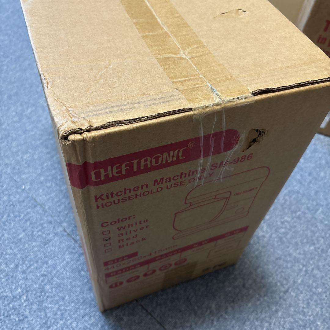 スタンドミキサー Cheftronic 110ー130V 650W-7L新品