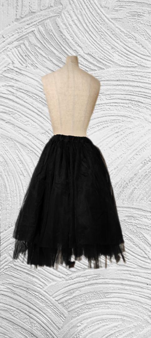 COMME des GARÇONS ボリュームチュールスカート COMMEdesGARCONS BLACK ボリューム チュール スカート