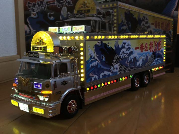 【レア商品】最終値下げ　トラック野郎　望郷一番星　1/32RC ラジコン 青島文化教材社 アオシマ 1/32 RCトラック野郎 No.SP 一番星