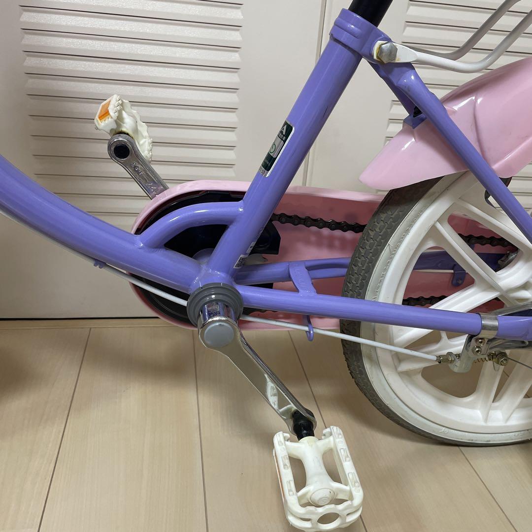 ブリヂストン　エコキッズ　ラベンダー&ピンク　18インチ　EKC18