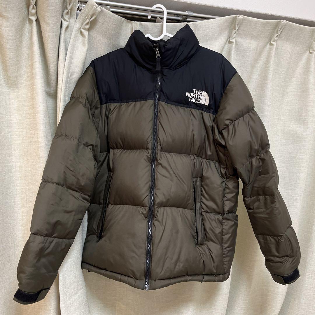 ノースフェイス　THE NORTH FACE ヌプシ　ダウン　 カーキ　L