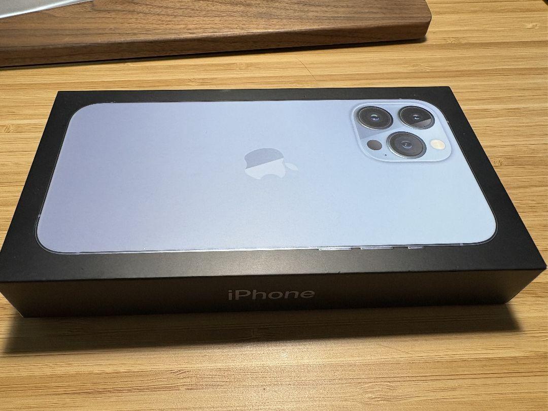 美品 iPhone 13 pro max 256GB シエラブルー