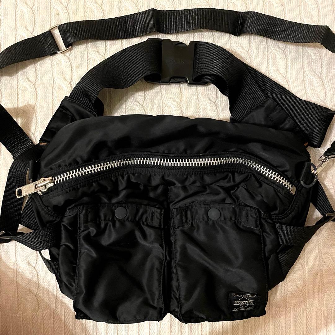 【美品✨】PORTER ポーター タンカー ショルダーバッグ ボディバッグ 黒