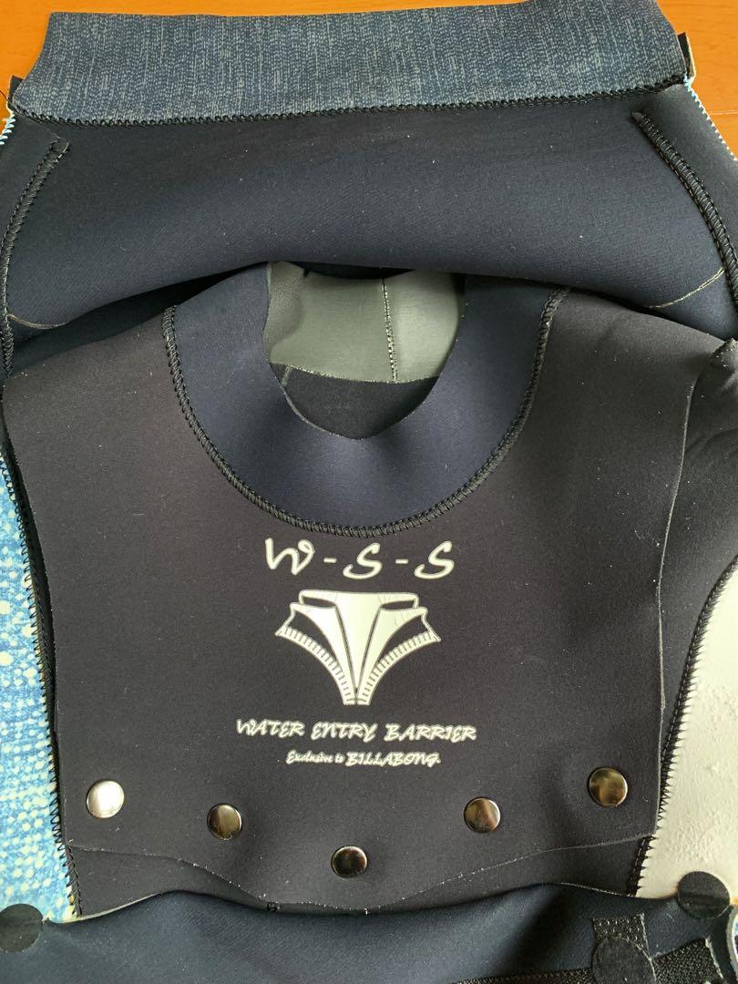 【週末セール】BILLABONG セミドライ　ウェットスーツ　ビラボン