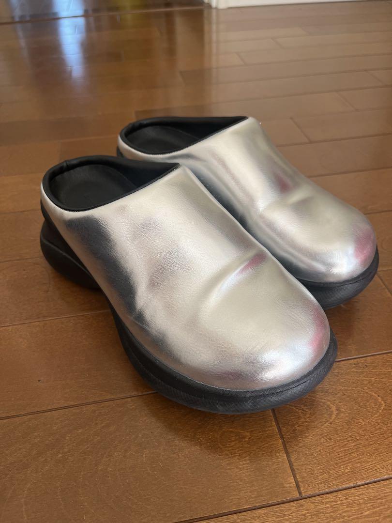 ‼️ピヨ‼️MAISON SPECIAL シルバー クロッグ
