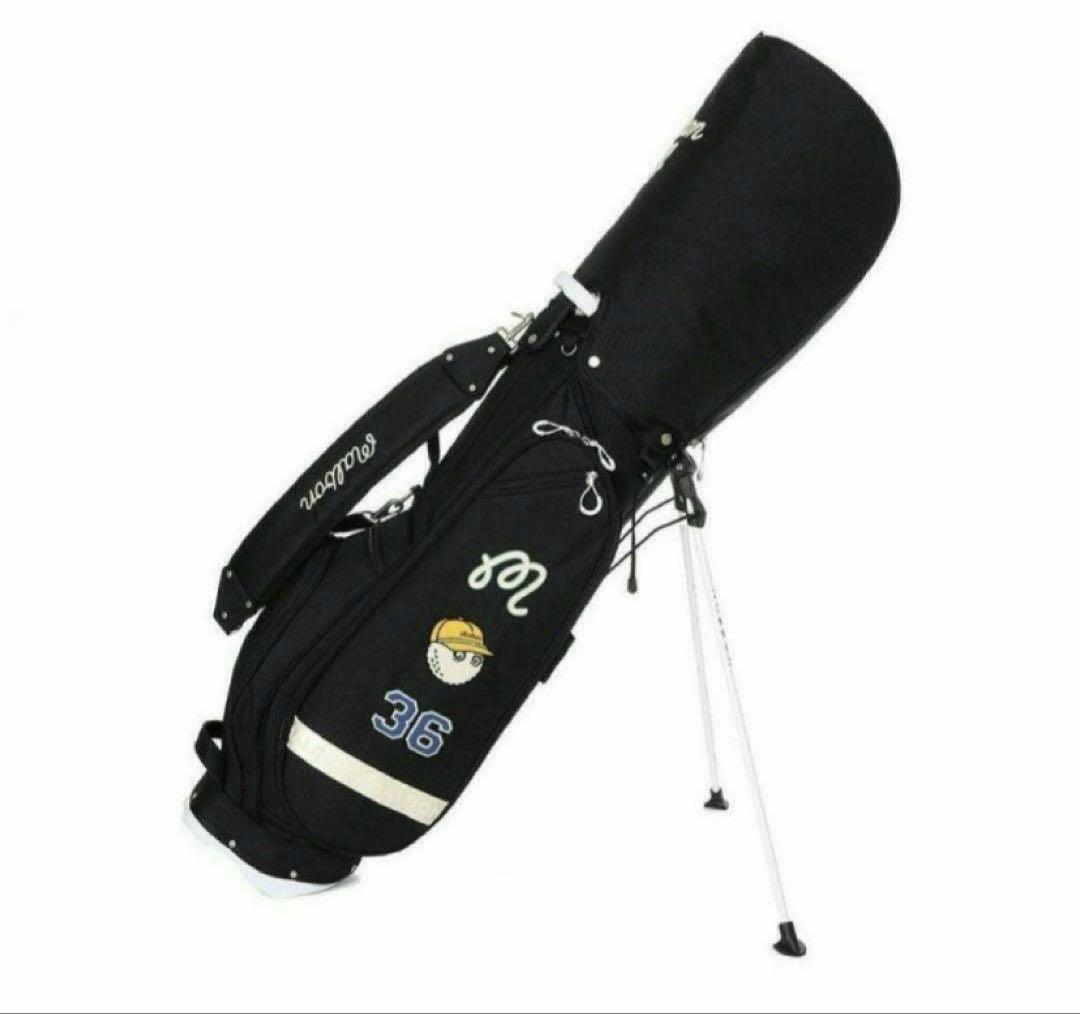 人気 マルボンゴルフ キャディバッグ スタンド型バッグ malbon golf