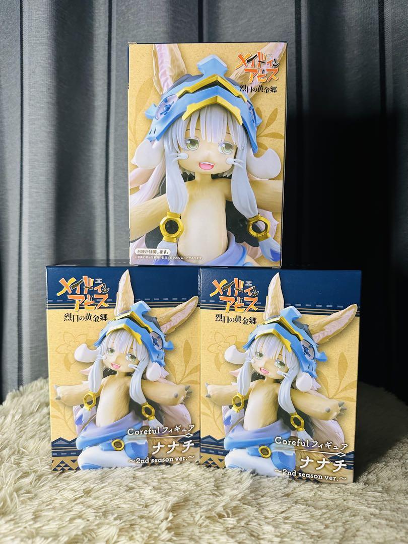 未開封】メイドインアビス フィギュア ナナチ 3体セット - メルカリ