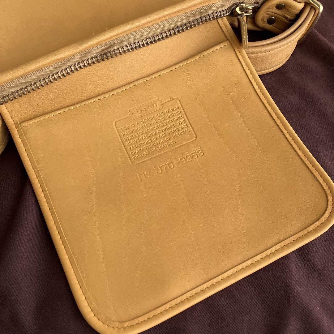 Vintage Coach Helen's Legacy Bag Yellow