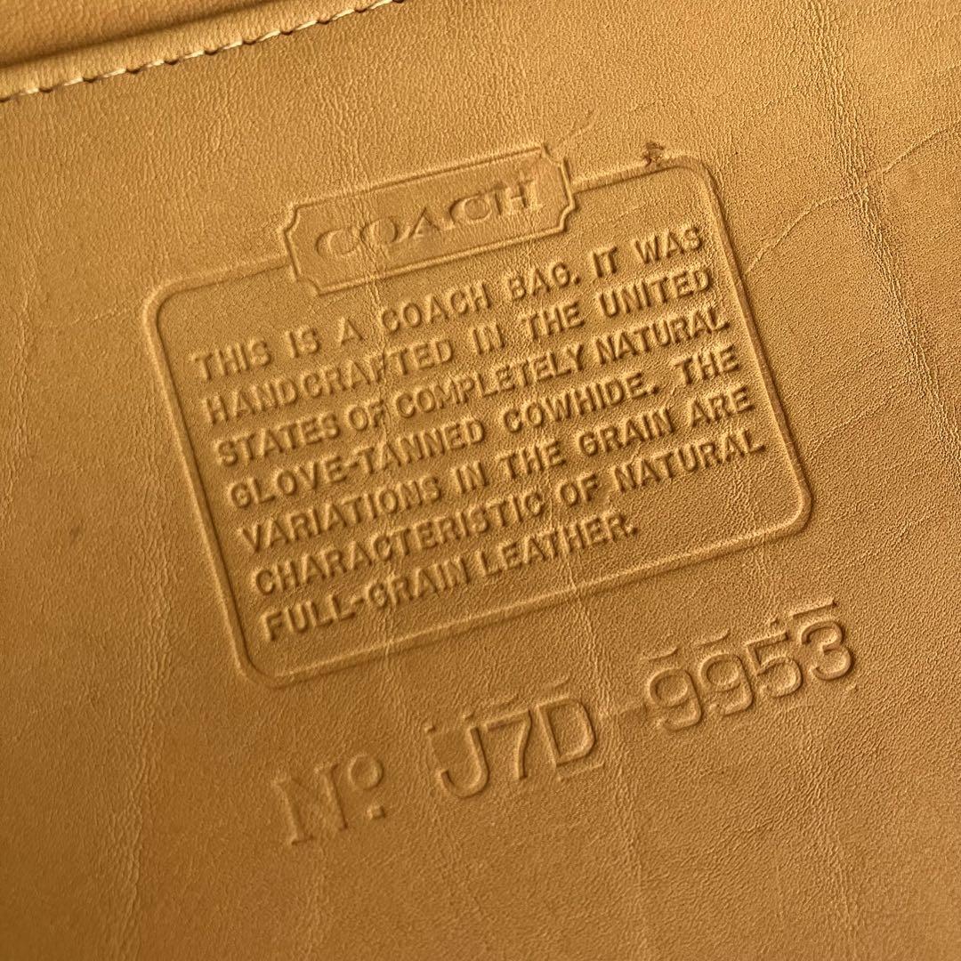Vintage Coach Helen's Legacy Bag Yellow