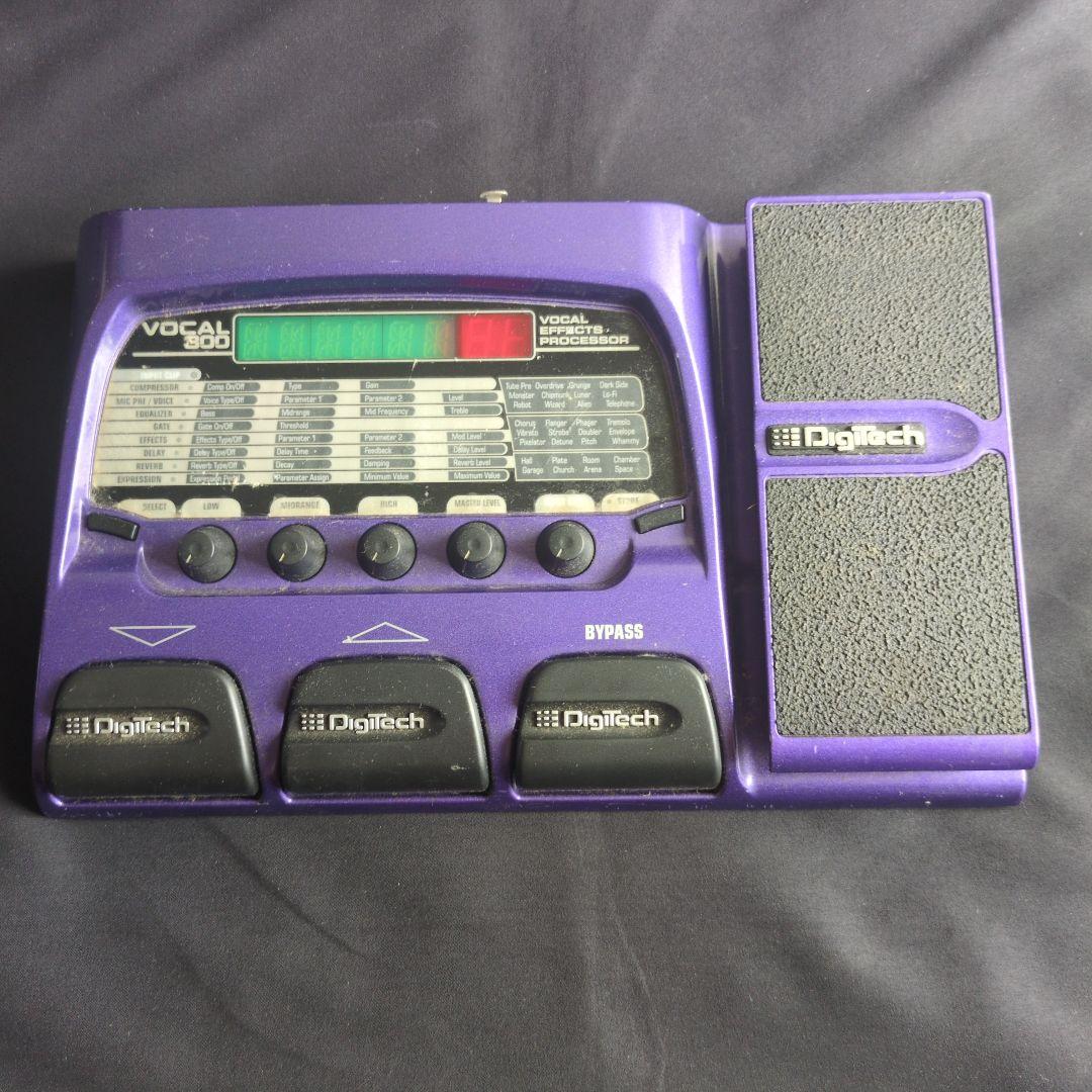 DigiTech VOCAL 300 ボーカルエフェクター　動作OK Amazon | Digitech VOCAL300 ボーカル用マルチエフェクター