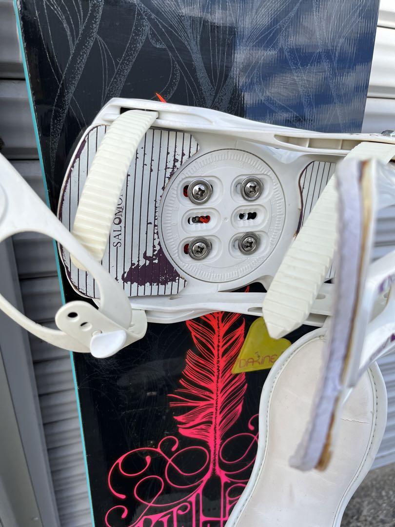 K2 - ボード K2 × ビンディング SALOMON K2 スノーボード 板 サロモンビンディング付き