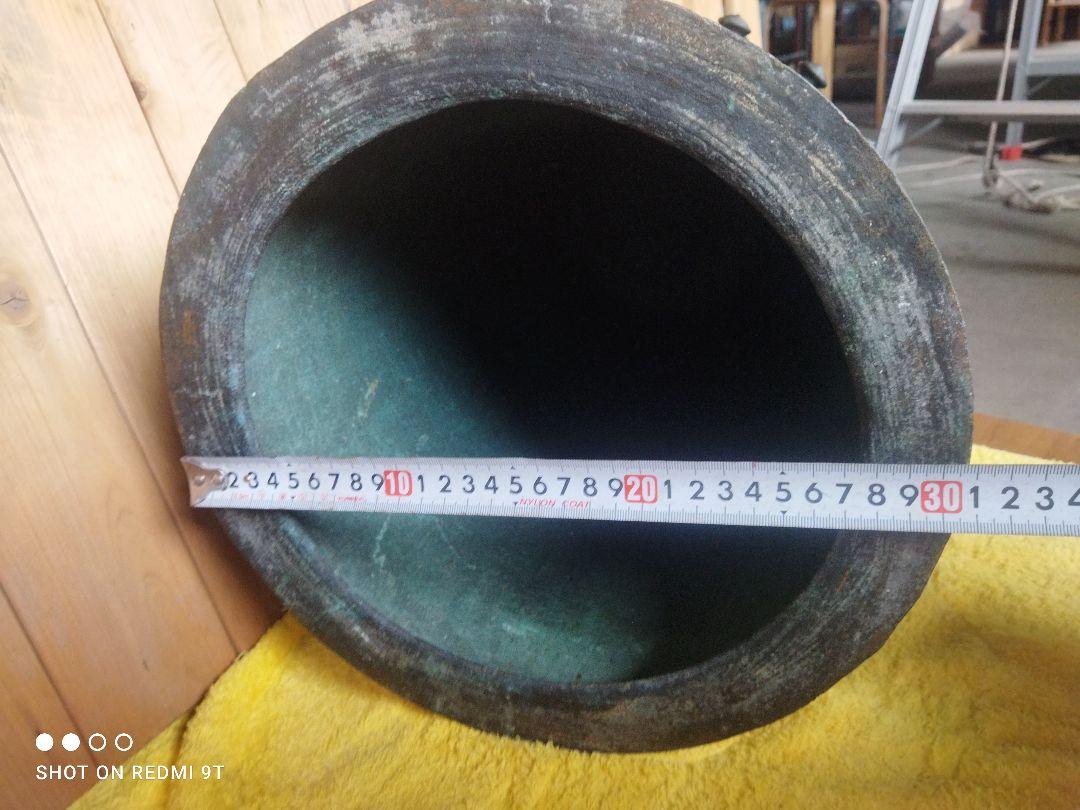 965半鐘 古銅 吊鐘 銅製 釣鐘 古美術品 　骨董