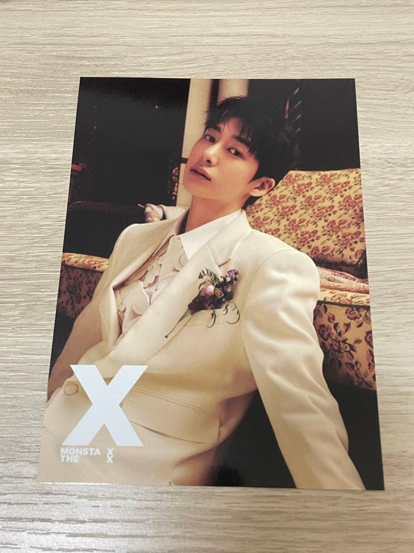 MONSTA X 公式 ヒョンウォン フォトカードアルバム MONSTAX The X アルバム 公式 フォトカード ヒョンウォン - メルカリ