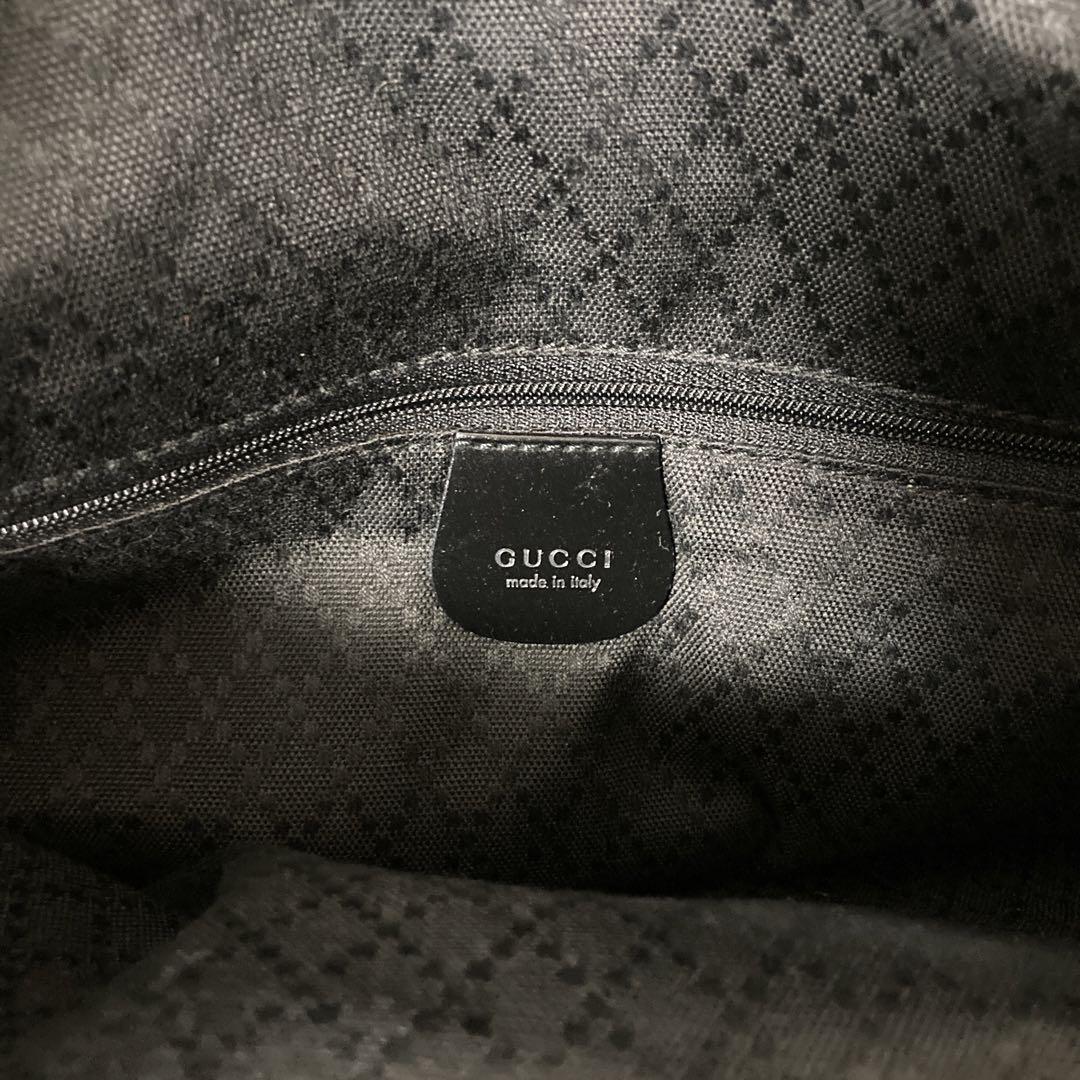 GUCCI グッチ バンブー 2WAY ナイロン ショルダーバッグ バッグ