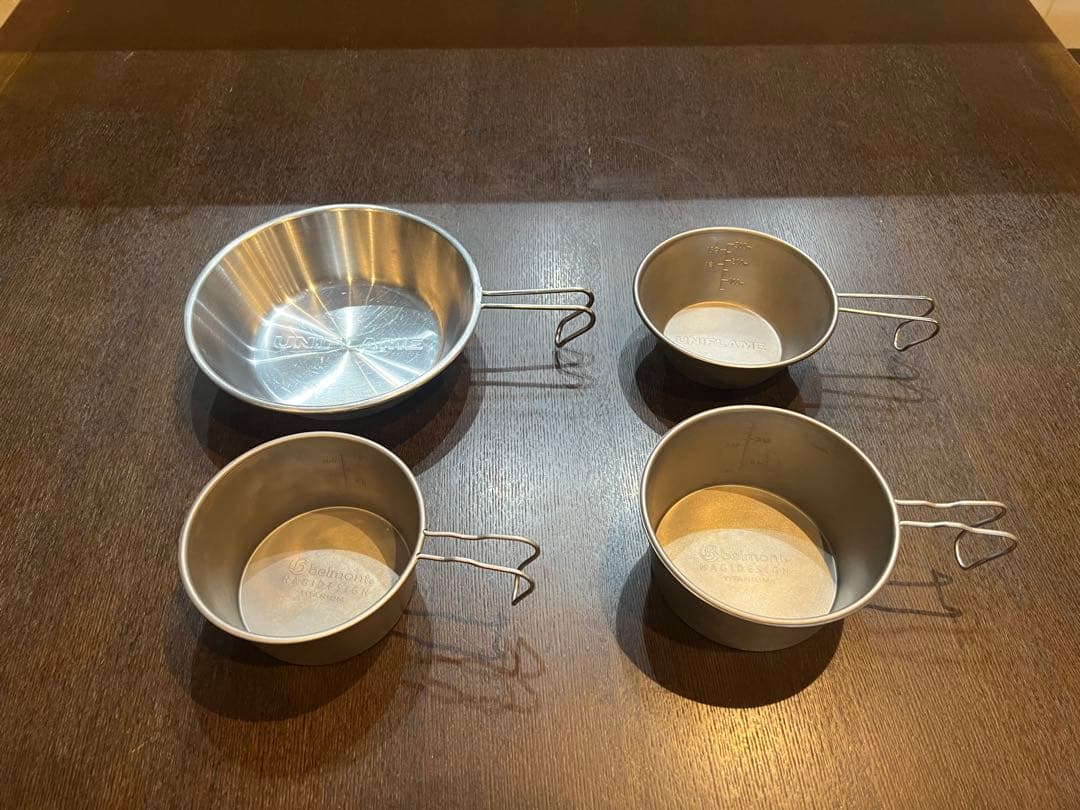 ②【美品】belmont & UNIFLAME シェラカップセット