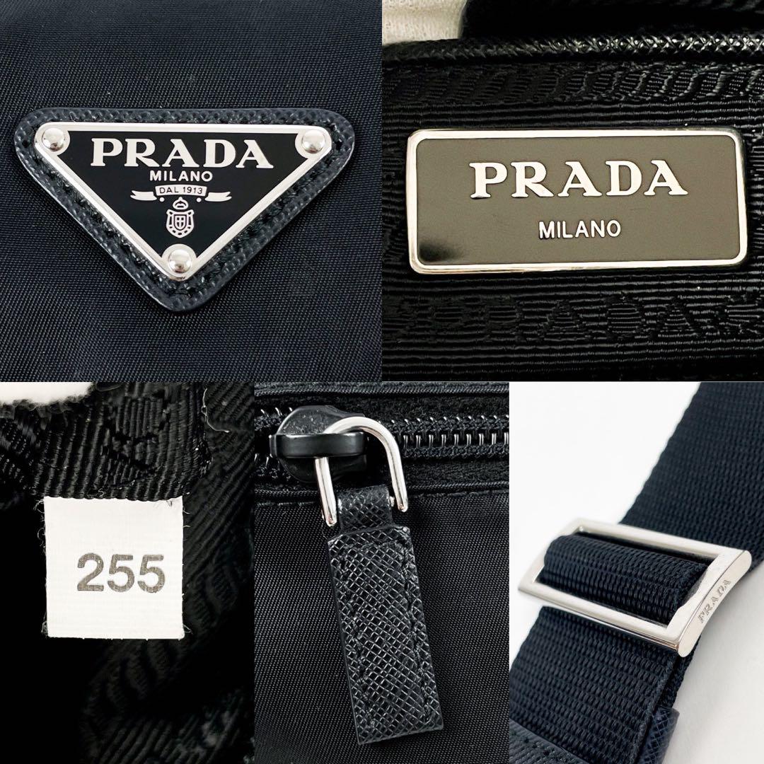 未使用級✨プラダ ショルダーバッグ 三角ロゴ シルバー金具