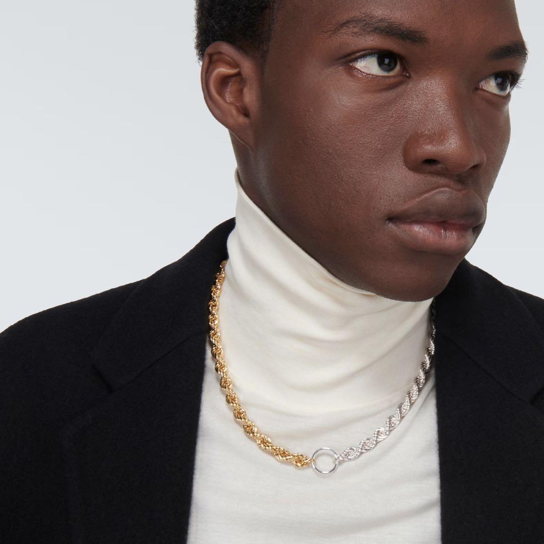 jil sander ネックレス silver gold