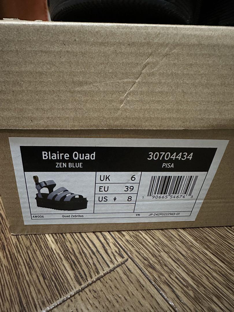 ドクターマーチン　厚底　QUAD ZEBRILUS BLAIRE サンダル