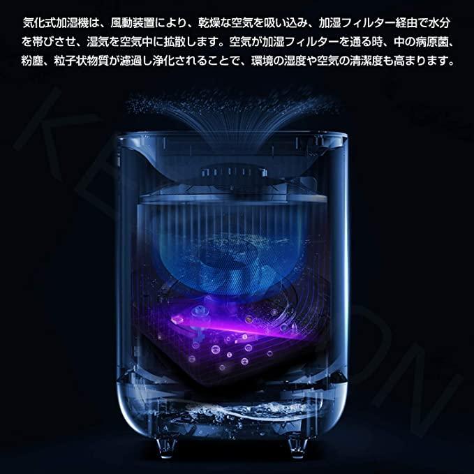 セール低価 加湿機 気化式 4L大容量 加湿器 加湿空気清浄機 加湿フィルタ F7jaq-m79557107945 得価超激得