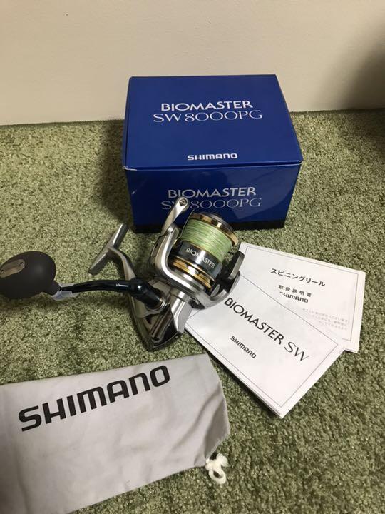 超歓迎
シマノ バイオマスター8000pg美品 リール 超歓迎
シマノ バイオマスター8000pg美品 リール