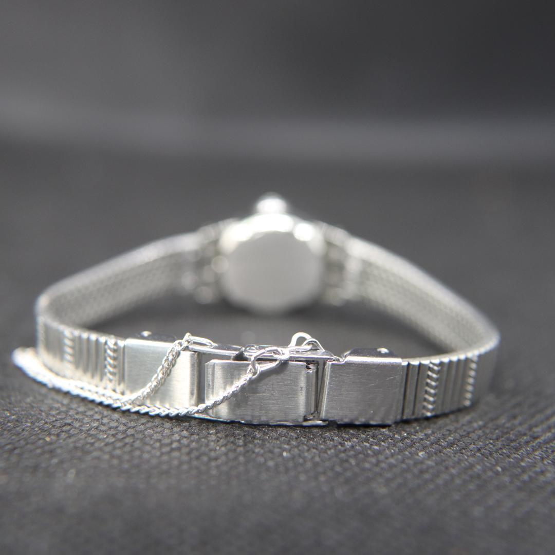 オメガ　腕時計　手巻き　レディース　ビンテージ　銀　15ｍｍ　ラウンド