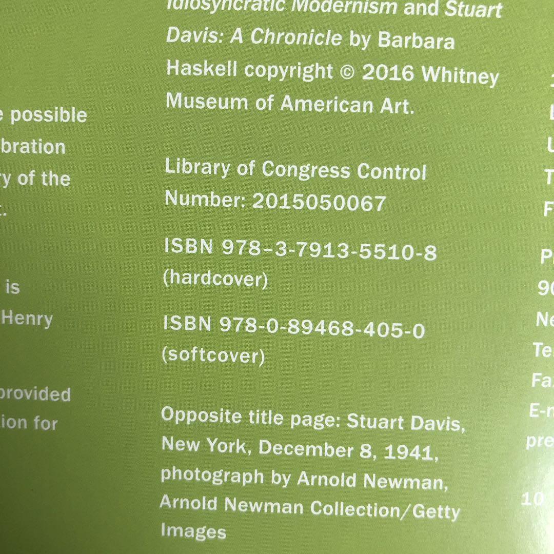 STUART DAVIS In Full Swing (洋書)