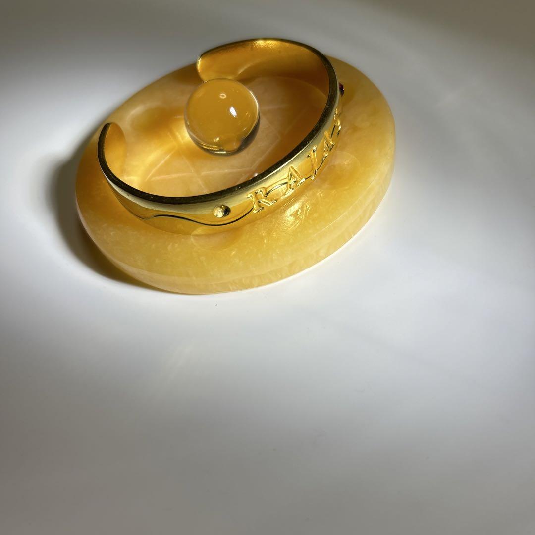RAJAS ラジャス ゴールドリング ルビー1つ 大理石 ケースなし