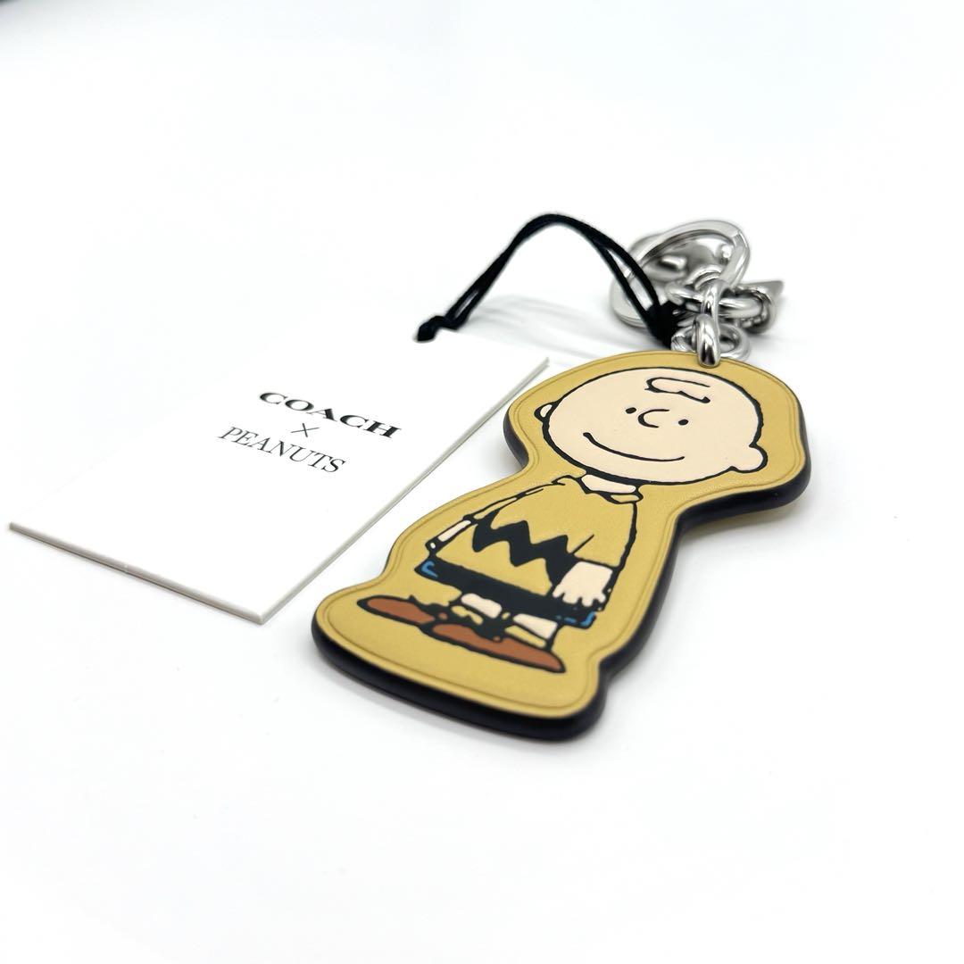 COACH ✕ PEANUTS バッグチャーム チャーリーブラウン値下げ pk3959-01_1.jpg